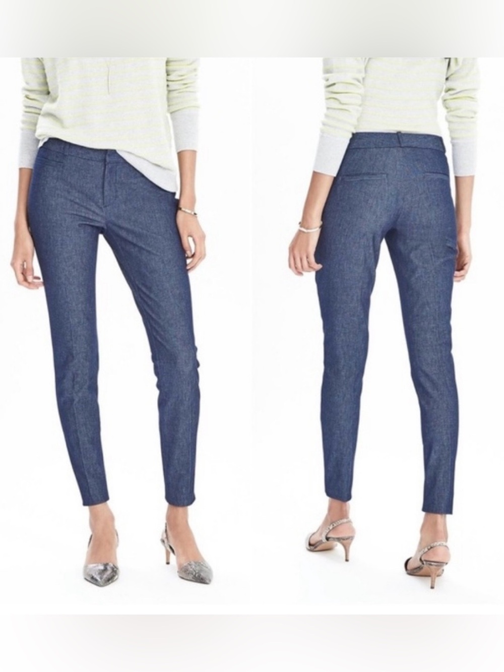 Banana Republic Sloan 2 Blue Dress Pants